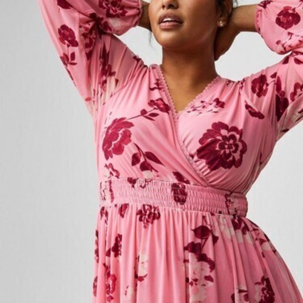 Torrid Surplice Babydoll Top Like New 0x